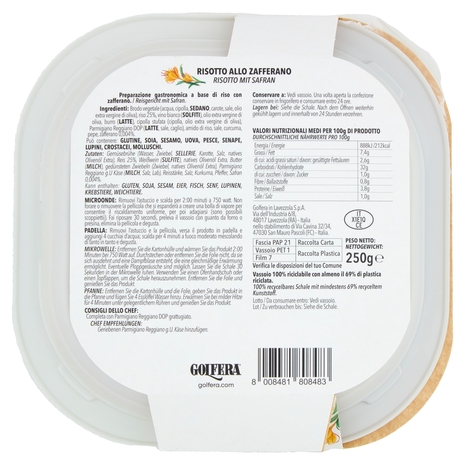 Golfera Ben Fatto Risotto allo Zafferano 250 g